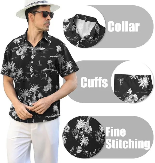 Multicolour_Cotton_Regular_Fit_Half_Sleeve_Collared_Neck_T_Shirt_For_Men
