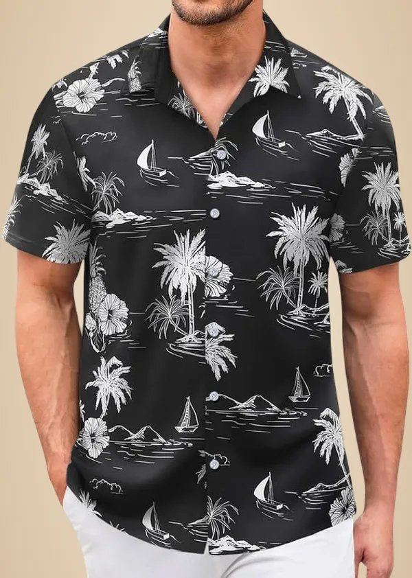 Multicolour_Cotton_Regular_Fit_Half_Sleeve_Collared_Neck_T_Shirt_For_Men
