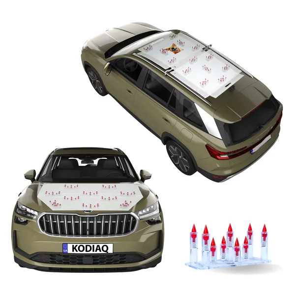 SKODA_KODIAQ_Red_Car_Protection_Spikes_|_Smart,_Safe_&_Humane_way_to_Deter_Animals_|_Roof_&_Bonnet_Protection_from_Dogs_&_Monkeys_|_Magnetic_Holding_&_Box_Closure_|_Anti-Theft_&_Scratch_Protection_|_Foldable_In-Built_Plastic_Box