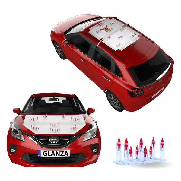 TOYOTA_GLANZA_Red_Car_Protection_Spikes_|_Smart,_Safe_&_Humane_way_to_Deter_Animals_|_Roof_&_Bonnet_Protection_from_Dogs_&_Monkeys_|_Magnetic_Holding_&_Box_Closure_|_Anti-Theft_&_Scratch_Protection_|_Foldable_In-Built_Plastic_Box