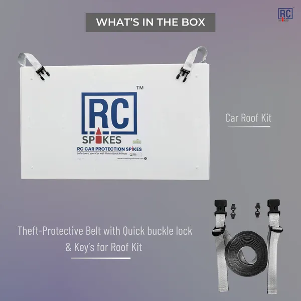 MARUTI_INVICTO_Orange_Car_Protection_Spikes_|_Smart,_Safe_&_Humane_way_to_Deter_Animals_|_Roof_&_Bonnet_Protection_from_Dogs_&_Monkeys_|_Magnetic_Holding_&_Box_Closure_|_Anti-Theft_&_Scratch_Protection_|_Foldable_In-Built_Plastic_Box