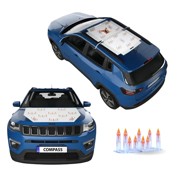 JEEP_COMPASS_Orange_Car_Protection_Spikes_|_Smart,_Safe_&_Humane_way_to_Deter_Animals_|_Roof_&_Bonnet_Protection_from_Dogs_&_Monkeys_|_Magnetic_Holding_&_Box_Closure_|_Anti-Theft_&_Scratch_Protection_|_Foldable_In-Built_Plastic_Box