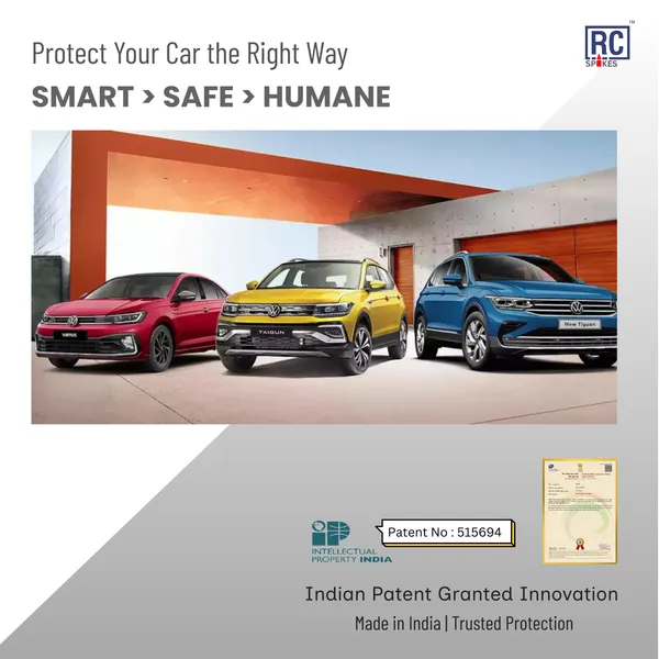 VW_TAIGUN_Red_Car_Protection_Spikes_|_Smart,_Safe_&_Humane_way_to_Deter_Animals_|_Roof_&_Bonnet_Protection_from_Dogs_&_Monkeys_|_Magnetic_Holding_&_Box_Closure_|_Anti-Theft_&_Scratch_Protection_|_Foldable_In-Built_Plastic_Box