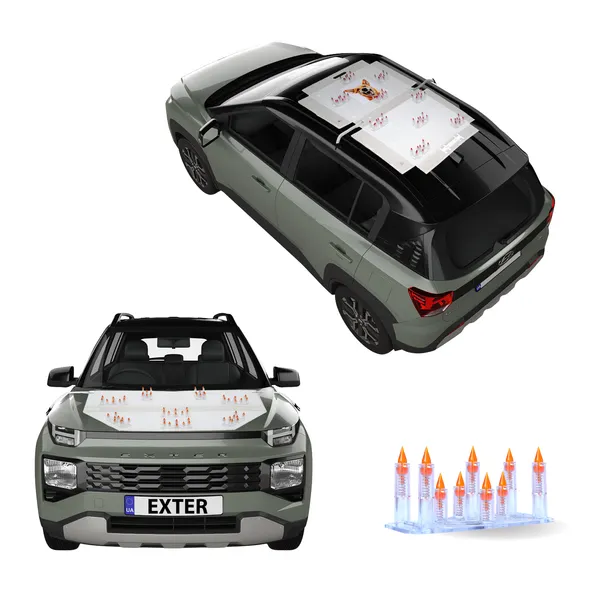 HYUNDAI_EXTER_Orange_Car_Protection_Spikes_|_Smart,_Safe_&_Humane_way_to_Deter_Animals_|_Roof_&_Bonnet_Protection_from_Dogs_&_Monkeys_|_Magnetic_Holding_&_Box_Closure_|_Anti-Theft_&_Scratch_Protection_|_Foldable_In-Built_Plastic_Box