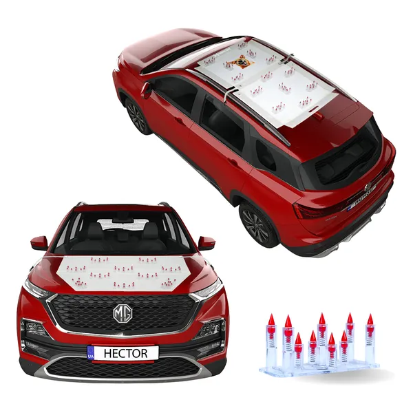 MG_HECTOR_Red_Car_Protection_Spikes_|_Smart,_Safe_&_Humane_way_to_Deter_Animals_|_Roof_&_Bonnet_Protection_from_Dogs_&_Monkeys_|_Magnetic_Holding_&_Box_Closure_|_Anti-Theft_&_Scratch_Protection_|_Foldable_In-Built_Plastic_Box