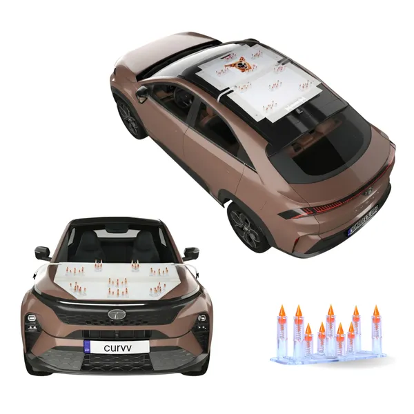 TATA_CURVV_Orange_Car_Protection_Spikes_|_Smart,_Safe_&_Humane_way_to_Deter_Animals_|_Roof_&_Bonnet_Protection_from_Dogs_&_Monkeys_|_Magnetic_Holding_&_Box_Closure_|_Anti-Theft_&_Scratch_Protection_|_Foldable_In-Built_Plastic_Box