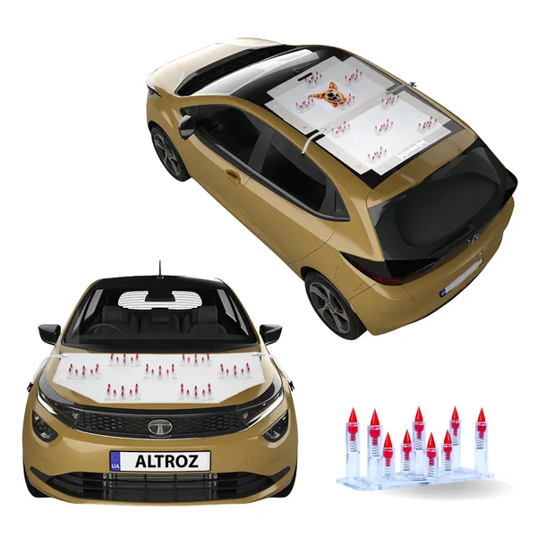 TATA_MOTOR_ALTROZ_Red_Car_Protection_Spikes_|_Smart,_Safe_&_Humane_way_to_Deter_Animals_|_Roof_&_Bonnet_Protection_from_Dogs_&_Monkeys_|_Magnetic_Holding_&_Box_Closure_|_Anti-Theft_&_Scratch_Protection_|_Foldable_In-Built_Plastic_Box