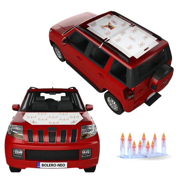 MAHINDRA_BOLERO_NEO_Orange_Car_Protection_Spikes_|_Smart,_Safe_&_Humane_way_to_Deter_Animals_|_Roof_&_Bonnet_Protection_from_Dogs_&_Monkeys_|_Magnetic_Holding_&_Box_Closure_|_Anti-Theft_&_Scratch_Protection_|_Foldable_In-Built_Plastic_Box