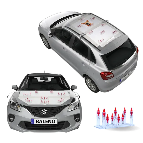 Maruti_Baleno_Red_Car_Protection_Spikes_|_Smart,_Safe_&_Humane_way_to_Deter_Animals_|_Roof_&_Bonnet_Protection_from_Dogs_&_Monkeys_|_Magnetic_Holding_&_Box_Closure_|_Anti-Theft_&_Scratch_Protection_|_Foldable_In-Built_Plastic_Box
