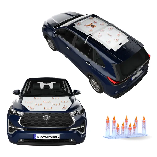 TOYOTA_INNOVA_HYCROSS_Orange_Car_Protection_Spikes_|_Smart,_Safe_&_Humane_way_to_Deter_Animals_|_Roof_&_Bonnet_Protection_from_Dogs_&_Monkeys_|_Magnetic_Holding_&_Box_Closure_|_Anti-Theft_&_Scratch_Protection_|_Foldable_In-Built_Plastic_Box