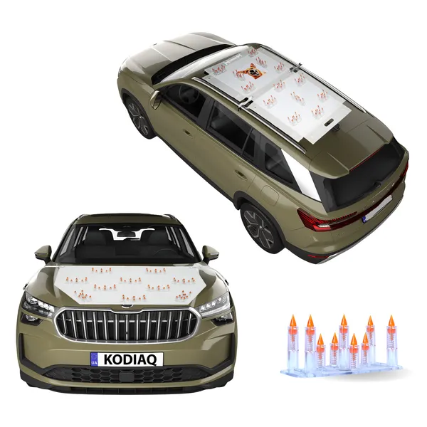 SKODA_KODIAQ_Orange_Car_Protection_Spikes_|_Smart,_Safe_&_Humane_way_to_Deter_Animals_|_Roof_&_Bonnet_Protection_from_Dogs_&_Monkeys_|_Magnetic_Holding_&_Box_Closure_|_Anti-Theft_&_Scratch_Protection_|_Foldable_In-Built_Plastic_Box