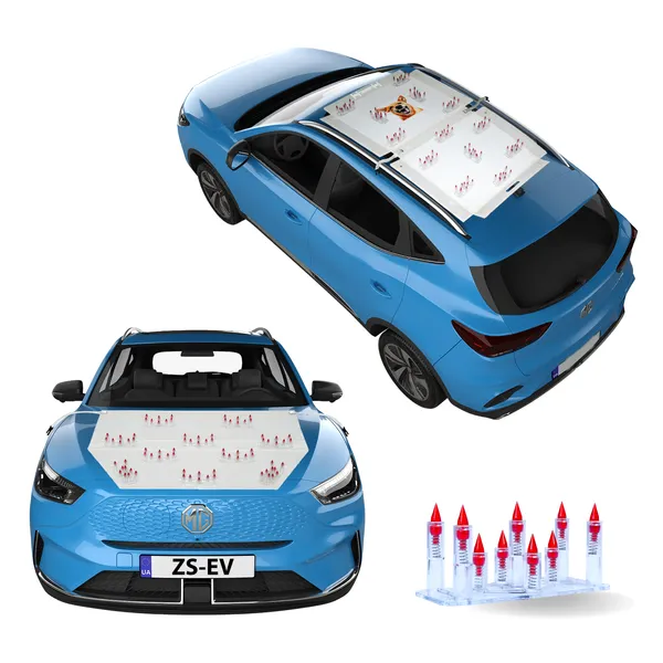 MG_ZS_EV_Red_Car_Protection_Spikes_|_Smart,_Safe_&_Humane_way_to_Deter_Animals_|_Roof_&_Bonnet_Protection_from_Dogs_&_Monkeys_|_Magnetic_Holding_&_Box_Closure_|_Anti-Theft_&_Scratch_Protection_|_Foldable_In-Built_Plastic_Box