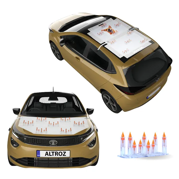 TATA_MOTOR_ALTROZ_Orange_Car_Protection_Spikes_|_Smart,_Safe_&_Humane_way_to_Deter_Animals_|_Roof_&_Bonnet_Protection_from_Dogs_&_Monkeys_|_Magnetic_Holding_&_Box_Closure_|_Anti-Theft_&_Scratch_Protection_|_Foldable_In-Built_Plastic_Box