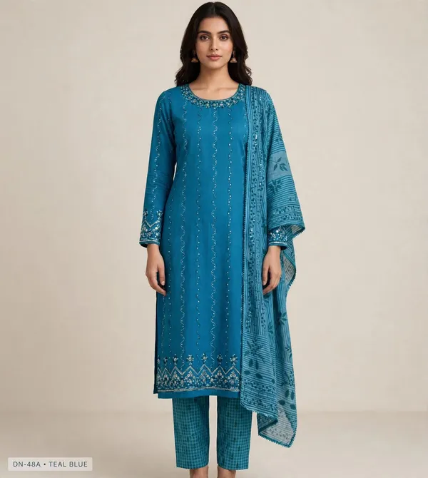 Unstitched_Blue_Women’s_Ethnic_Wear_Salwar_Suit_Set_with_Dupatta