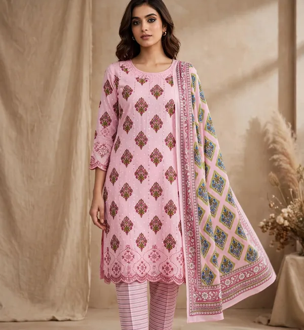 Unstitched_Pink_Printed_Women’s_Ethnic_Wear_Salwar_Suit_Set_with_Dupatta