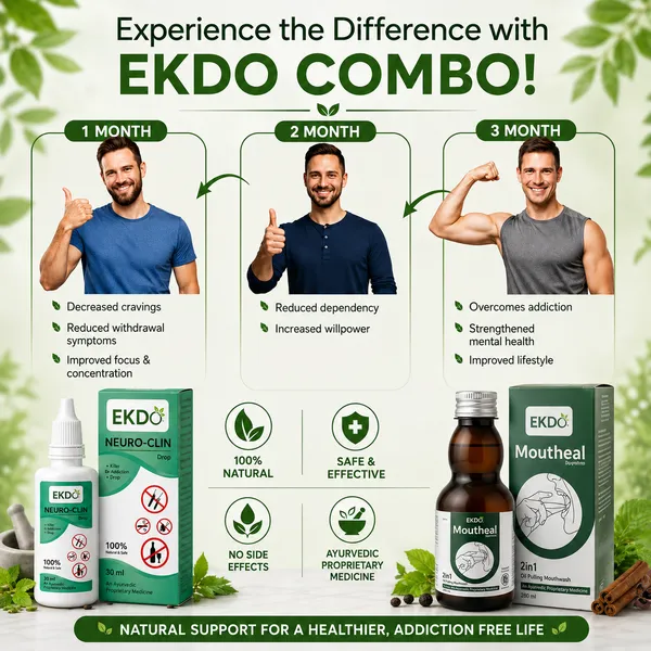 EKDO_Oral_Care_&_Natural_Recovery_Combo_|_Neuro-Clin_Drop_(30ml)_+_Moutheal_2-in-1_Oil_Pulling_Mouthwash_(200ml)_+_FREE_Ayurvedic_Dant_Manjan_|_Herbal_Wellness_Combo