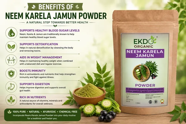 EKDO_Organic_Neem_Karela_Jamun_Powder_|_Pure_&_Natural_Herbal_Powder_|_Neem,_Karela_&_Jamun_Blend_|_Daily_Wellness_Support_|_Pack_of_2X100G