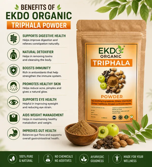 EKDO_Organic_Triphala_Powder_|_100%_Pure_&_Natural_Ayurvedic_Herbal_Powder_|_Traditional_Wellness_Formula_(PACK_OF_2X100G)