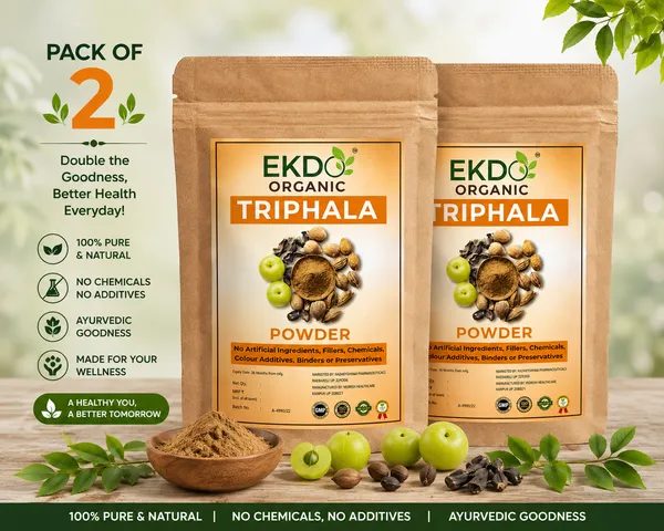 EKDO_Organic_Triphala_Powder_|_100%_Pure_&_Natural_Ayurvedic_Herbal_Powder_|_Traditional_Wellness_Formula_(PACK_OF_2X100G)