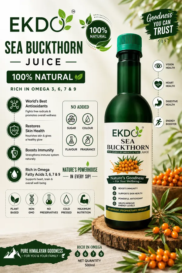 EKDO_Sea_Buckthorn_Juice_500ml_(Pack_of_6)_|_Rich_in_Omega_3,_6,_7_&_9_|_100%_Natural_|_Powerful_Antioxidant_|_Supports_Immunity,_Skin_&_Digestive_Health