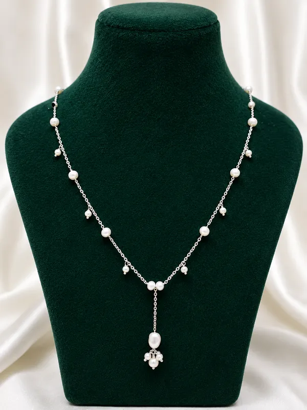 925_Silver_Natural_Pearl_Necklac
