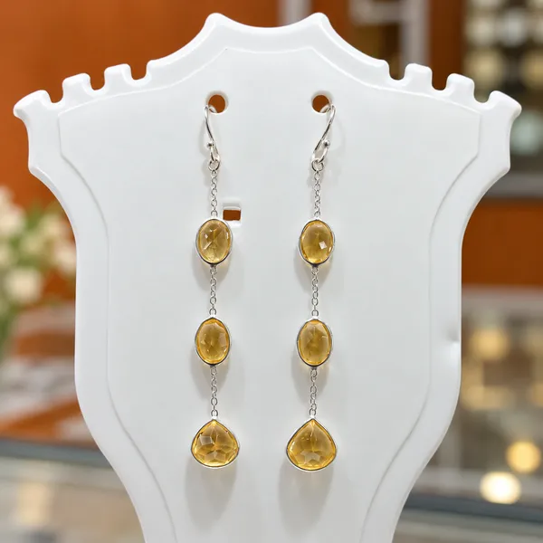 925__SILVER_JEWELLERY_CITIRN_DANGLING_EARRINGS_