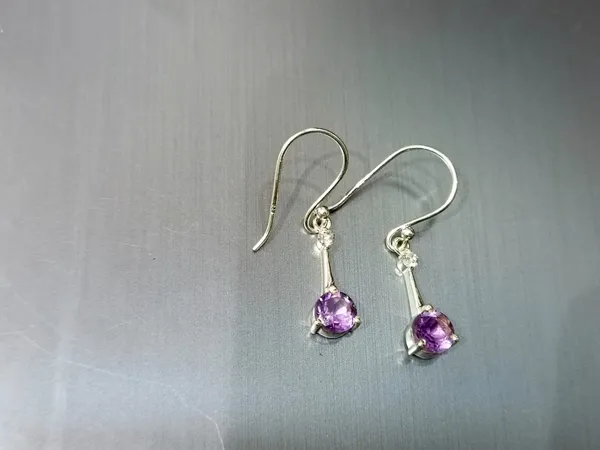 925_silver_minimal_amethyst_earrings_