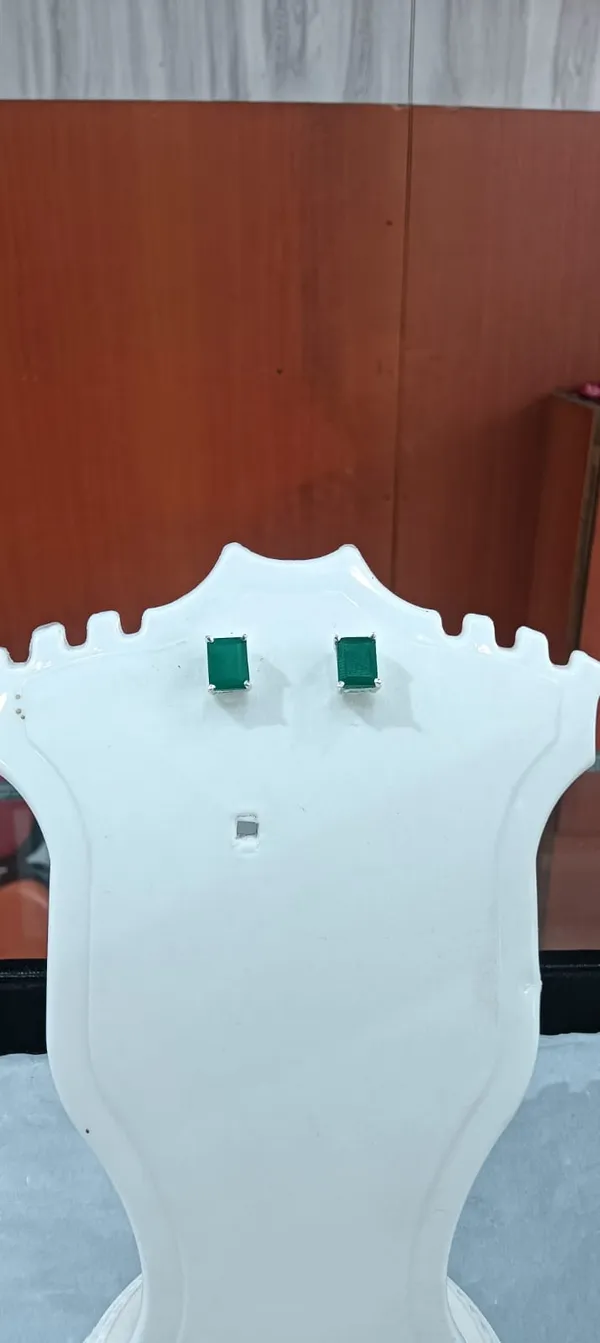 925_Silver_Jewellery_Peridot_Studs