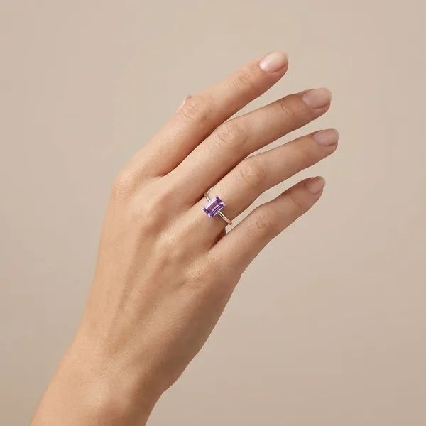 925_Silver_Jewellery_Amethyst_Minimal_Ring
