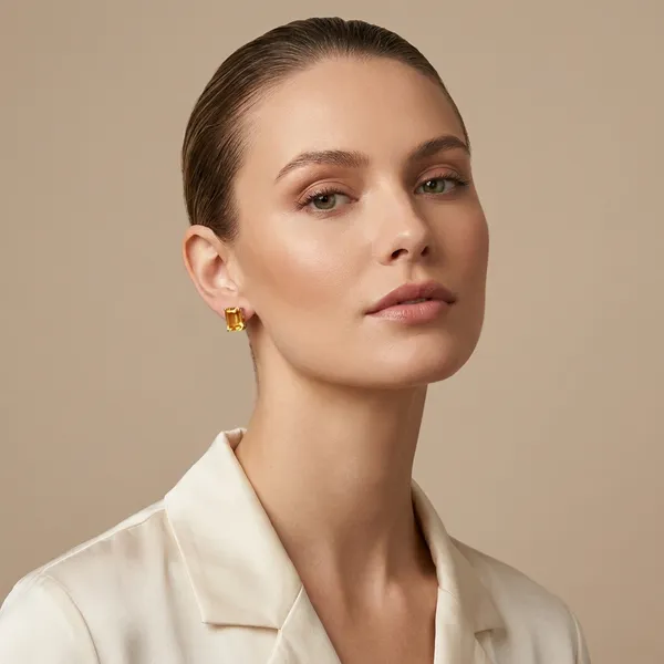 925_Silver_Jewellery_Citrin_minmal_Studs