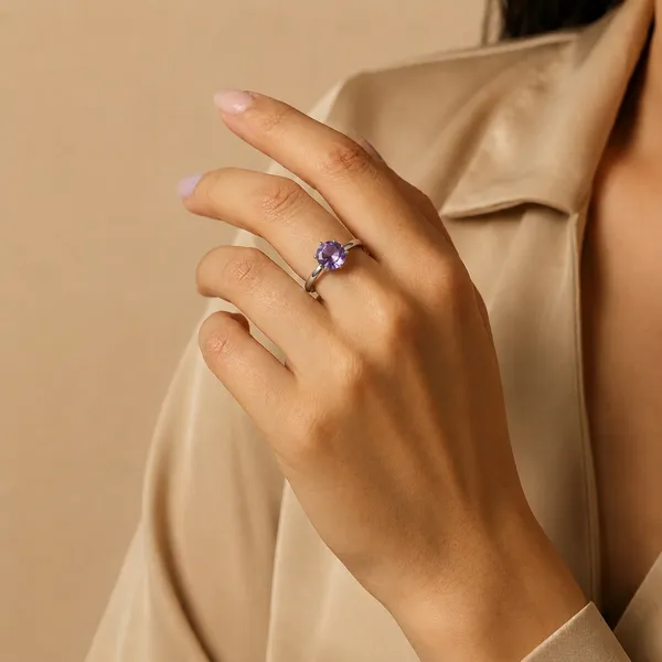 925_Silver_Jewellery_Amethyst_Crown_Ring
