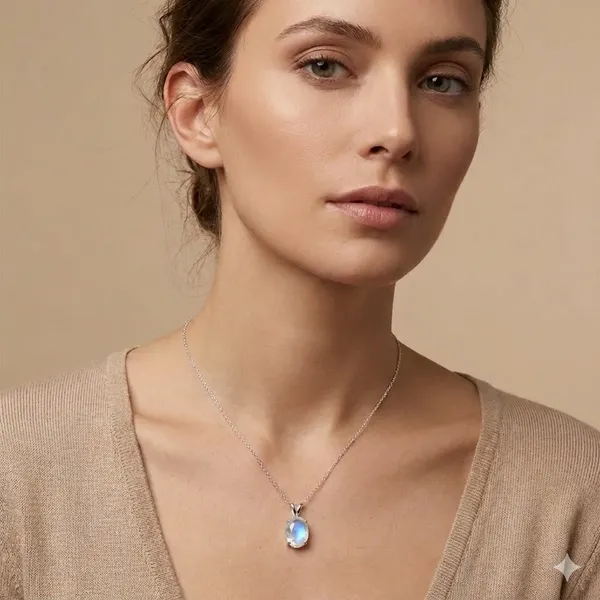 925_Silver_Jewellery_Moon_Stone_Pedent