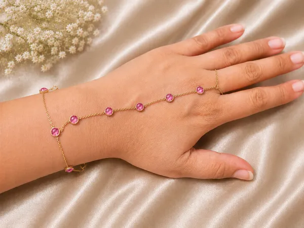 925_Silver_Jewellery_Tourmaline_Handchain
