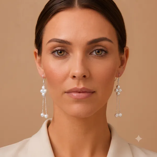 925_Silver_JewelleryPearl_Dangling_Earings