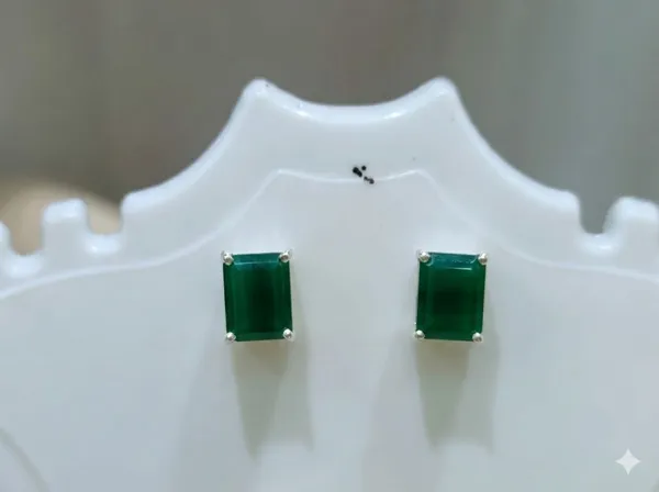 925_Silver_Jewellery_Green_Onyex_square_studs