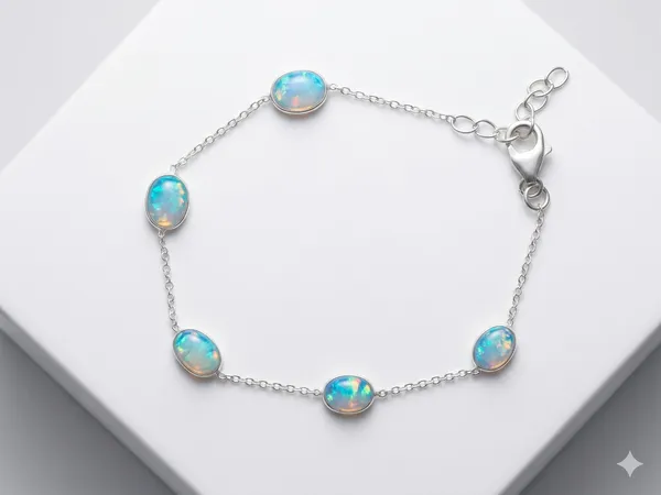 925_Silver_Jewellery_Opal_Bracelet