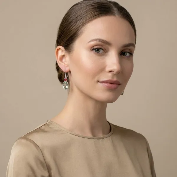 925_Silver_Jewellery_Ruby_Green_amethyst_Earings