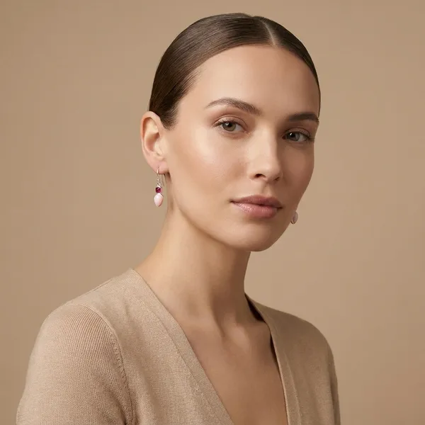 925_Silver_Jewellery_Ruby_and_pink_Opal_classy_earings