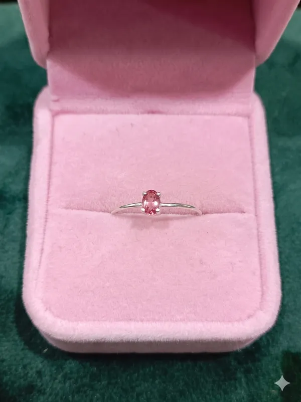 925_Silver_Jewellery_Tourmaline_Oval_minimal_ring