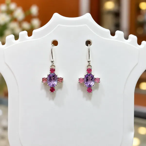 925_SILVER_JEWELLERY_AMETHYST_RUBY_EARRINGS_-_MULTICOLOUR_3
