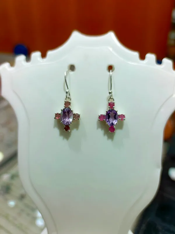 925_SILVER_JEWELLERY_AMETHYST_RUBY_EARRINGS_-_MULTICOLOUR_3