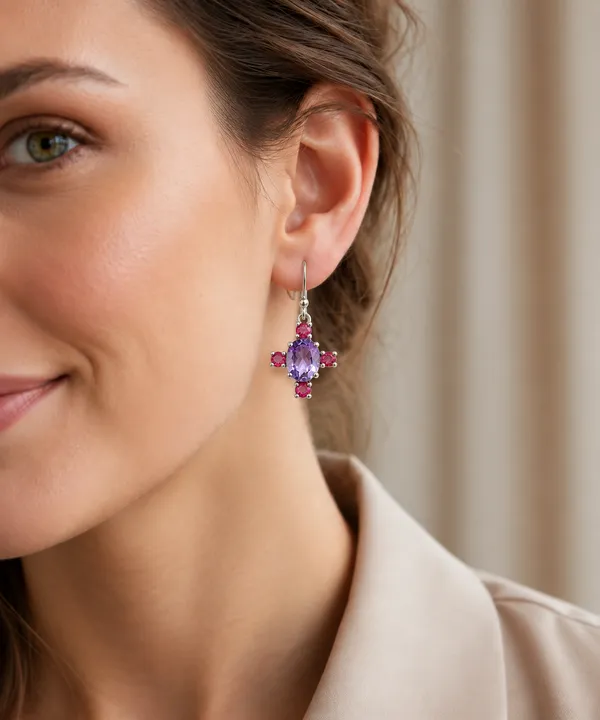 925_SILVER_JEWELLERY_AMETHYST_RUBY_EARRINGS_-_MULTICOLOUR_3