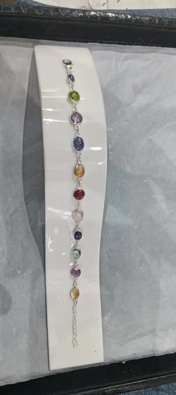 925_Silver_Jewellery_Multi_Stone_bracelet