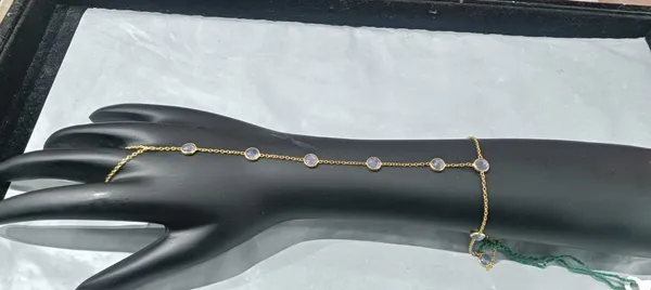 925_Silver_Jewellery_Tenzenite_Handchain
