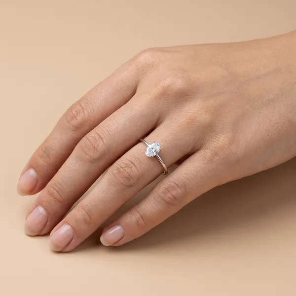 925_Silver_Jewellery_White_Stone_Oval_Silver_Ring_For_Women