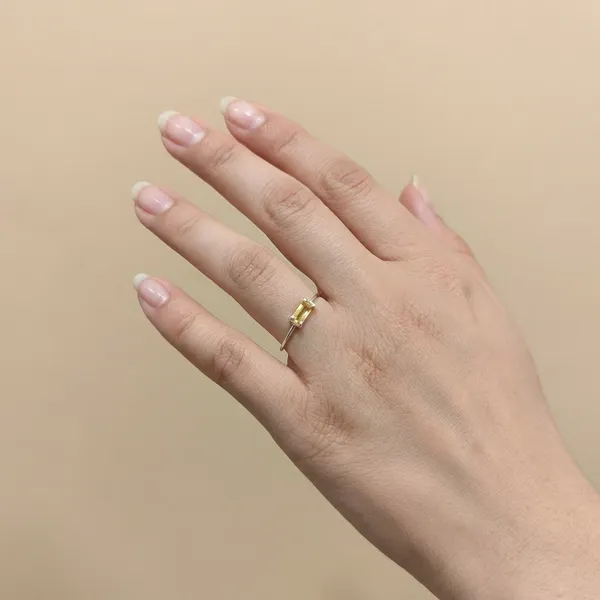 925_Silver_Jewellery_Yellow_Citrine_Silver_Ring_For_Women
