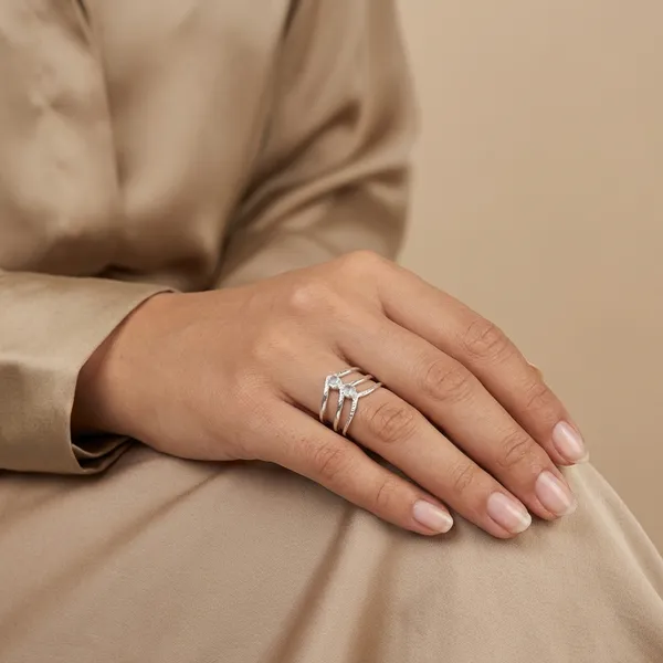 925_Silver_Jewellery_White_Moonstone_Silver_Stack_Ring_For_Women