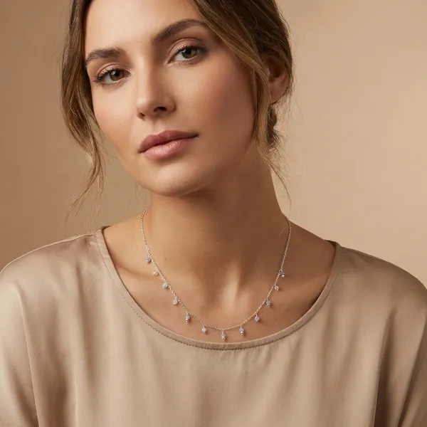 925_Silver_Jewellery_Stone_Beads_Charm_Drop_Necklace_For_Women