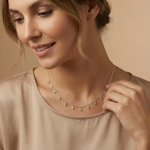 925_Silver_Jewellery_Stone_Beads_Charm_Drop_Necklace_For_Women
