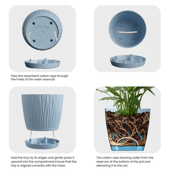 Green_Uv-Protected_Plastic_Planter_For_Home_Decor,Plantation_And_Decorative_Item
